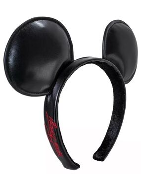 Mickey Faux Leather Ears Headband